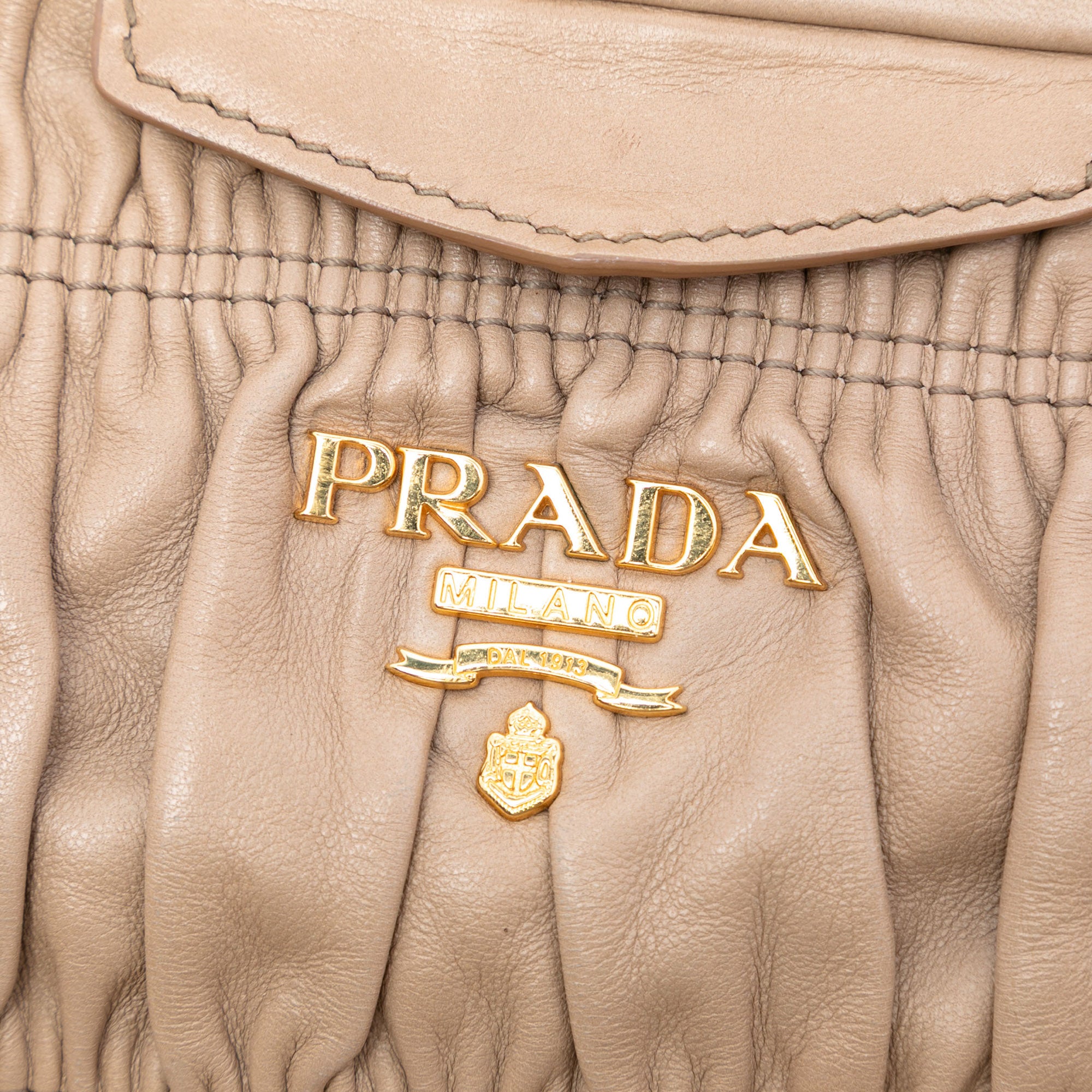 Nappa Gaufre Satchel - Image 5