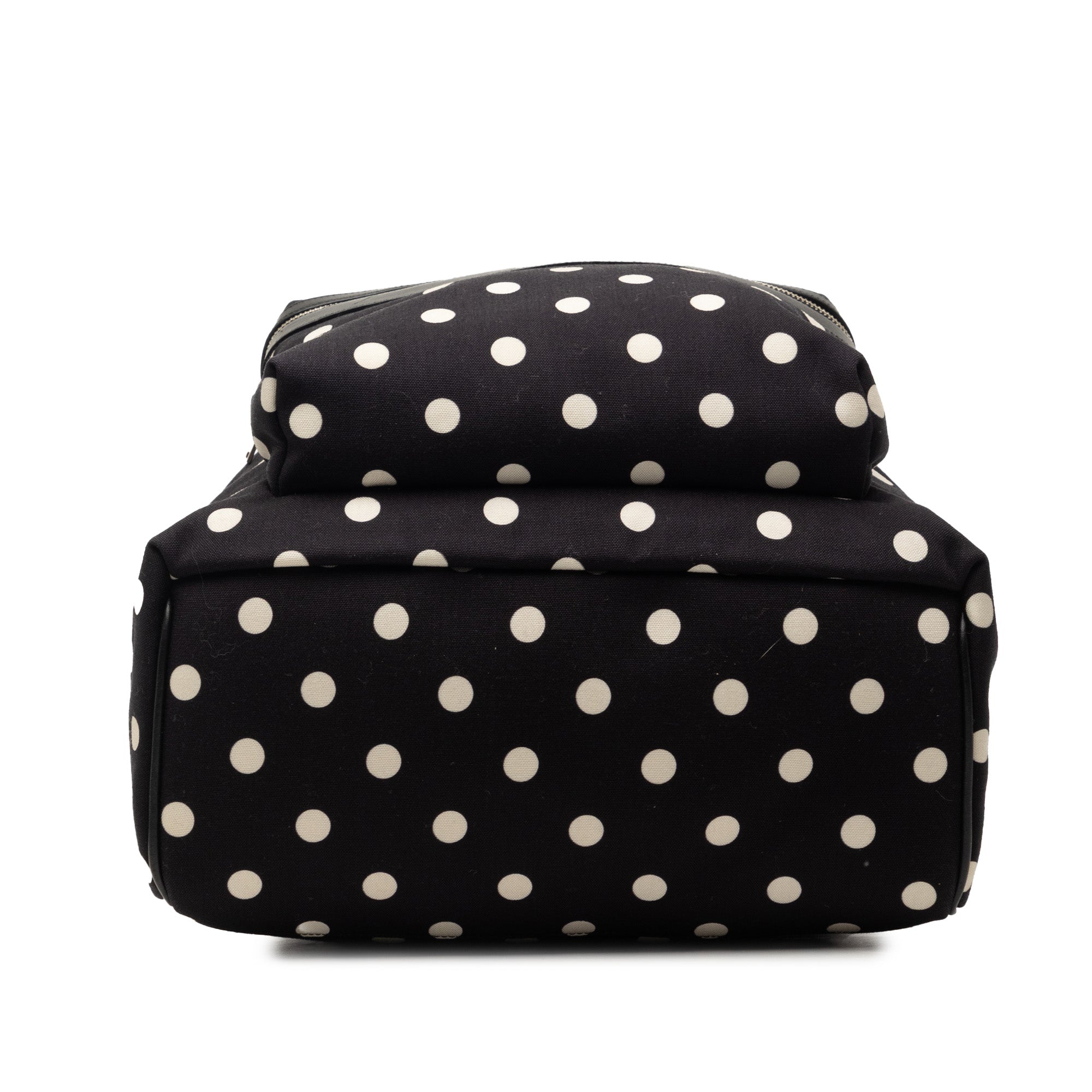 Canvas Polka Dot City Backpack - Image 3
