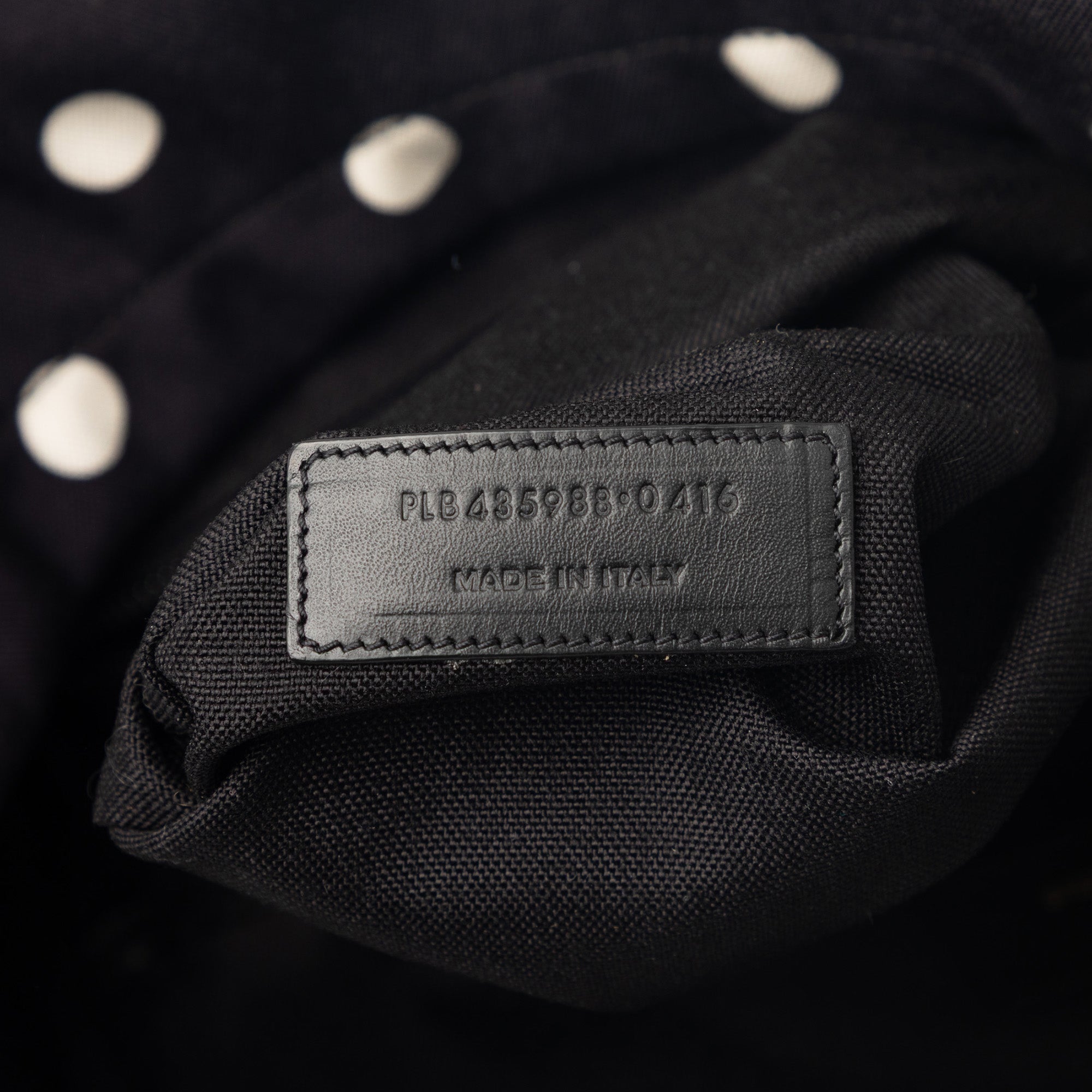 Canvas Polka Dot City Backpack - Image 6