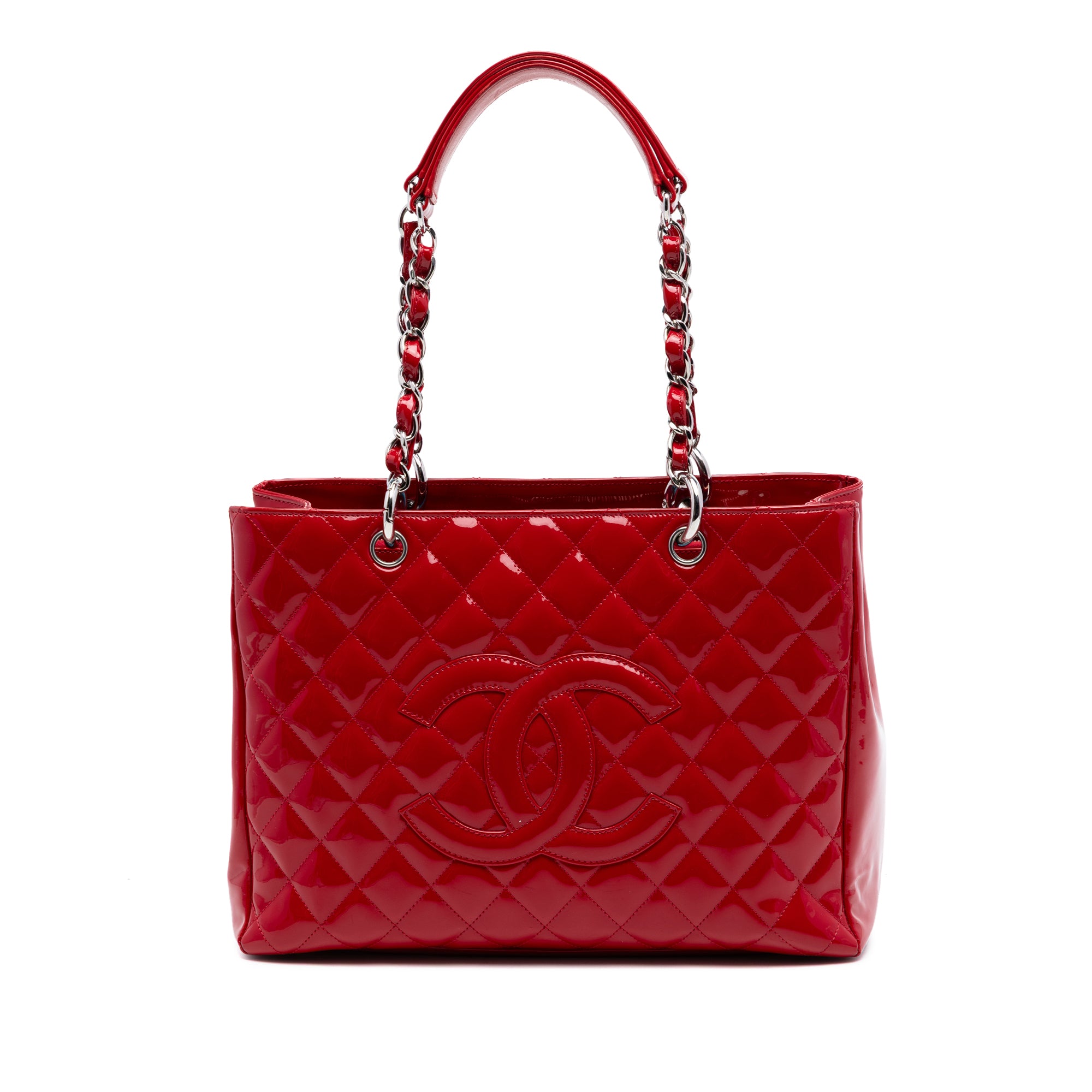 Patent Grand Shopping Tote - Image 1