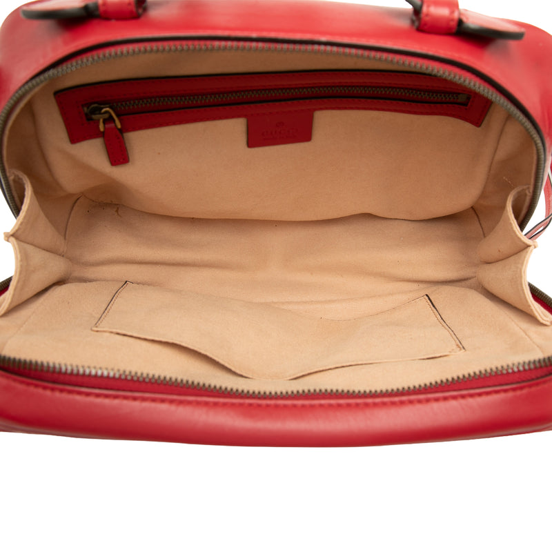 Small GG Marmont Matelasse Leather Top Handle Satchel - Image 4