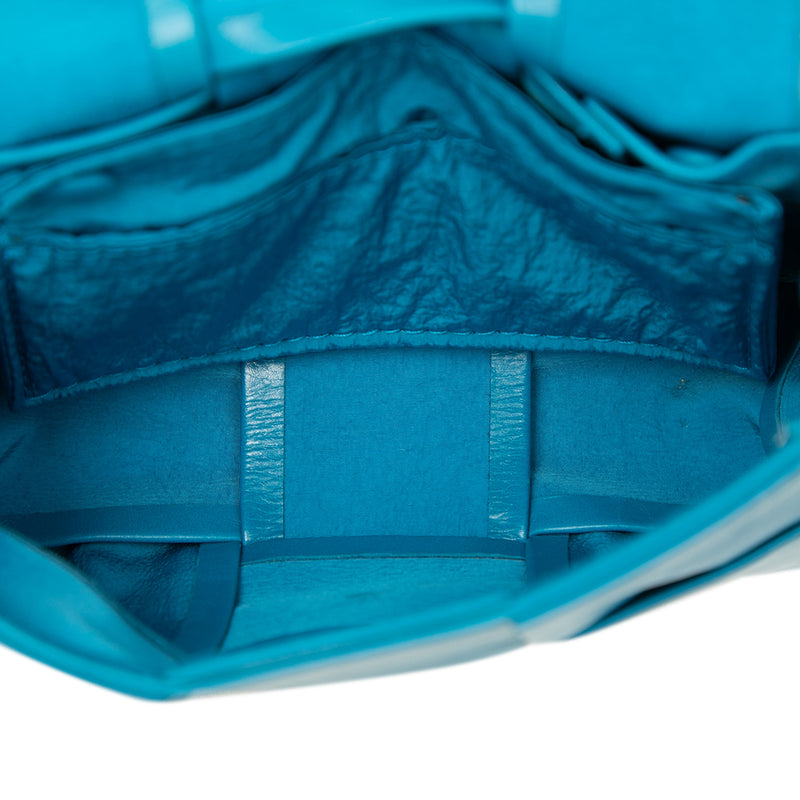 Candy Paper Calfskin Intrecciato Cassette Crossbody - Image 4