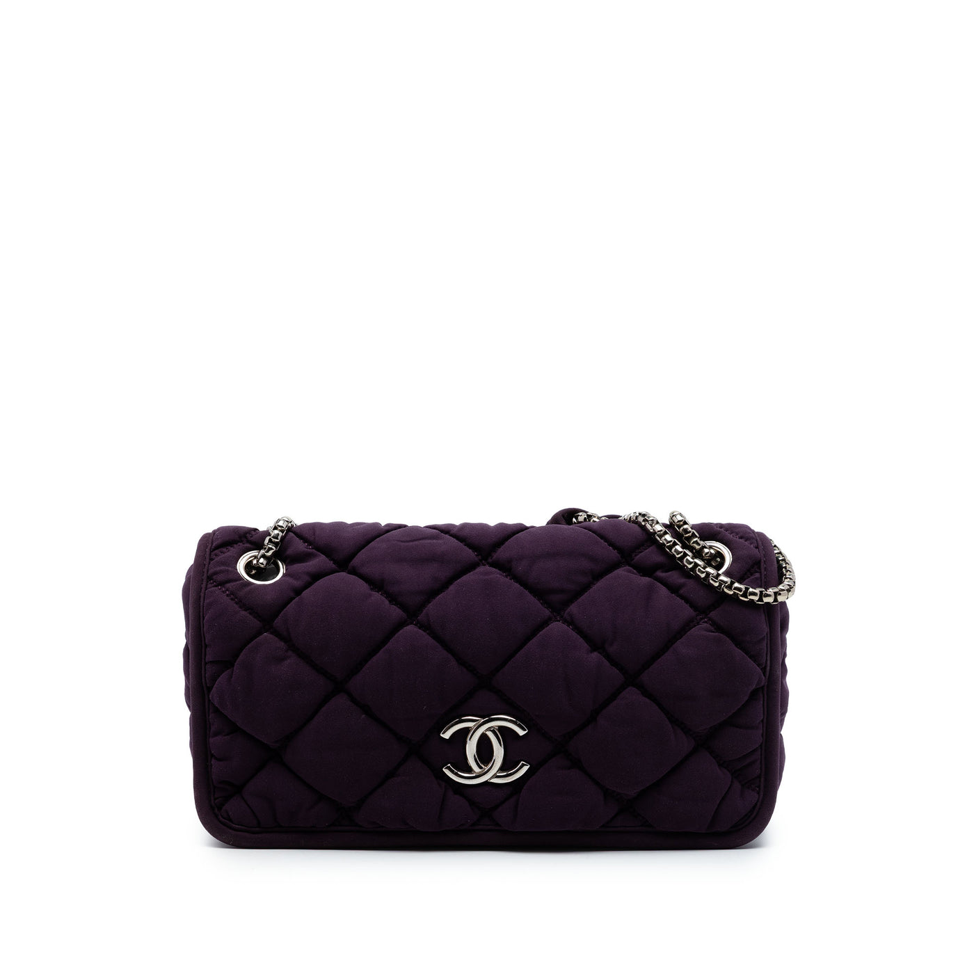 Small Quilted Nylon Bubble Flap - Image 1