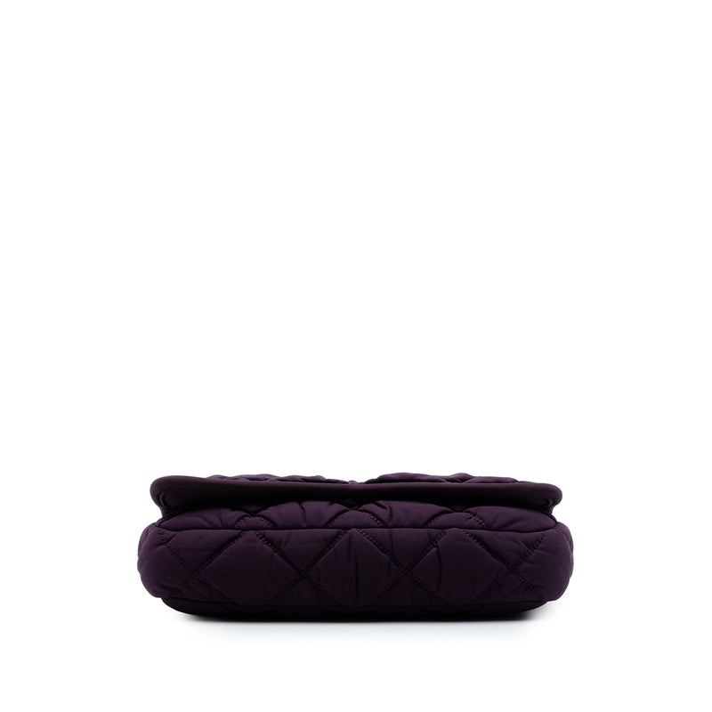 Small Quilted Nylon Bubble Flap - Image 3