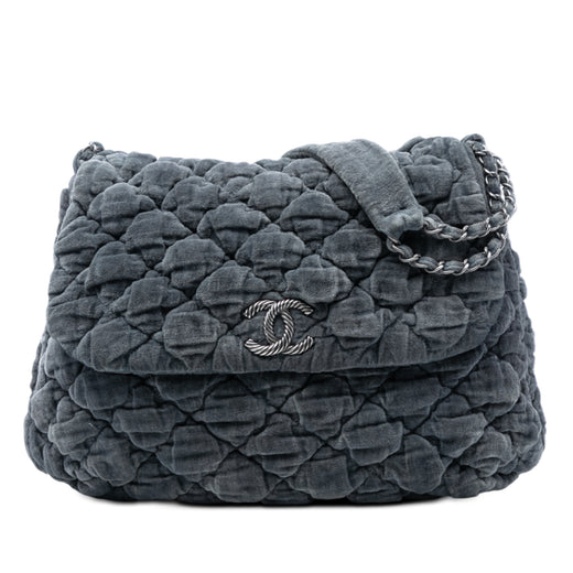 Paris Moscou Bubble Quilted Velvet Flap - Image 1
