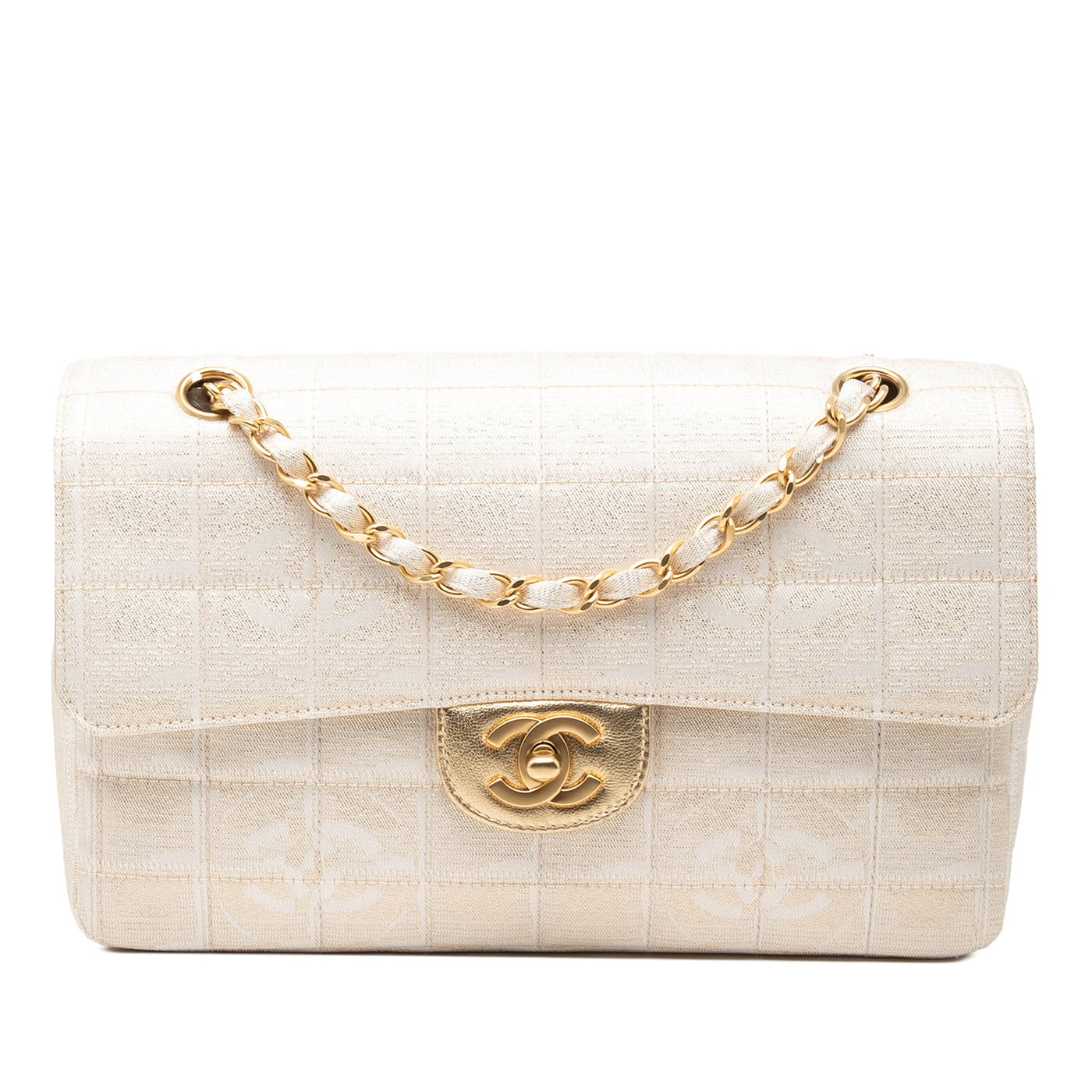 New Travel Line Medium Metallic Nylon Single Flap - Image 1