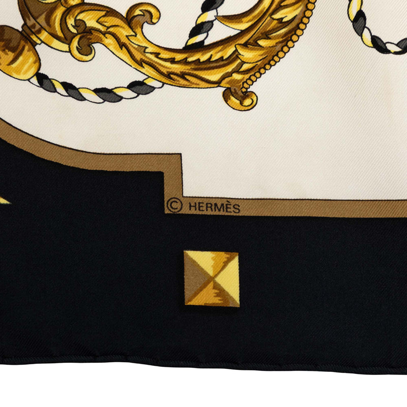 Les Cles Silk Scarf 90 - Image 6
