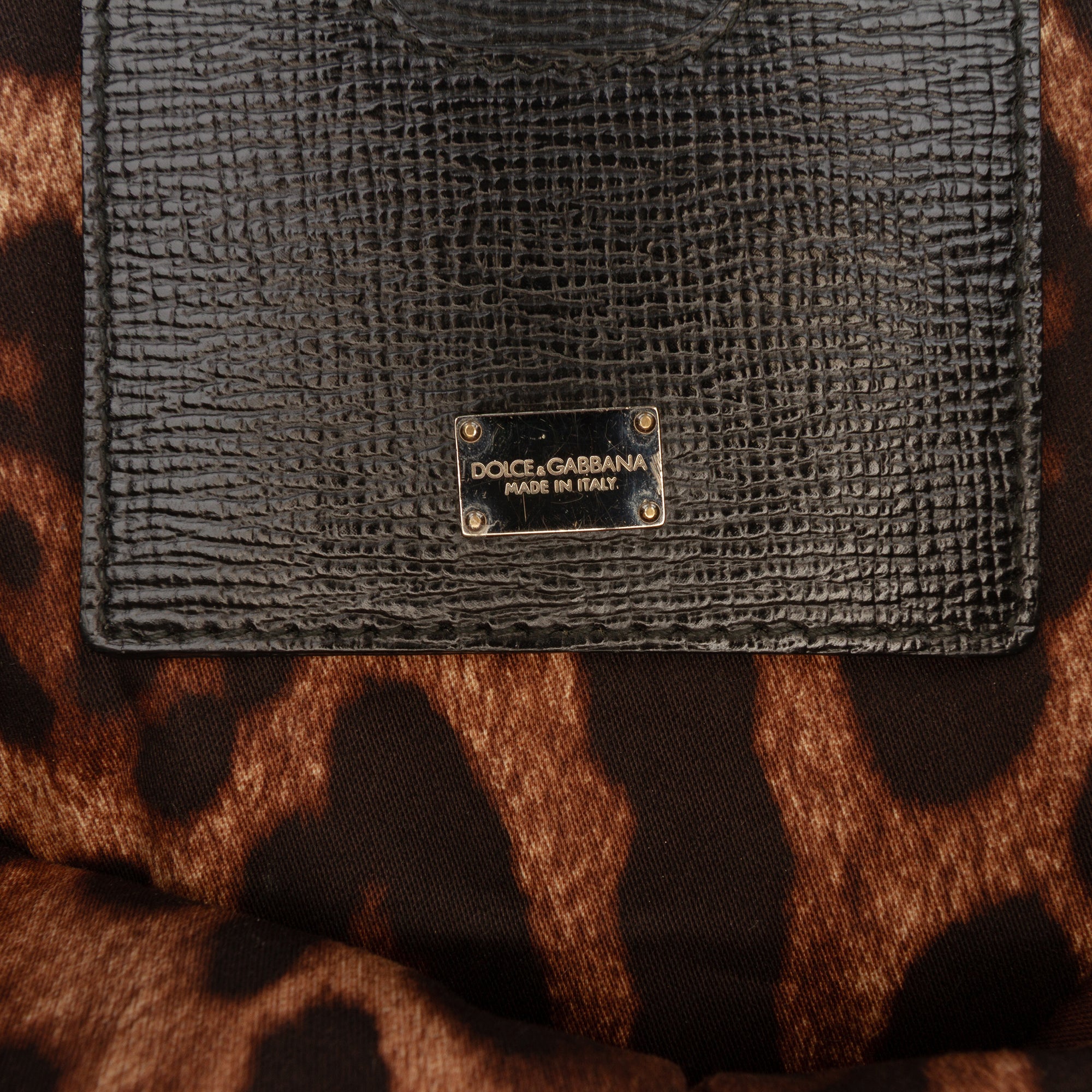 Large Textured Calfskin Miss Monica Top Handle Bag - Image 5