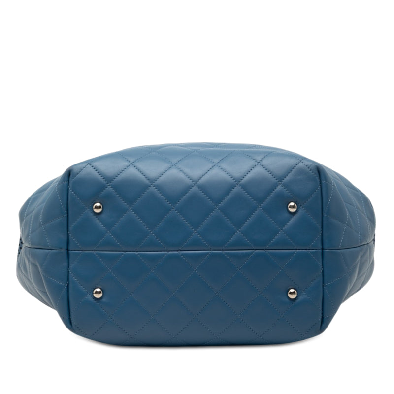 Perforated Calfskin Up In The Air North South Tote - Image 3