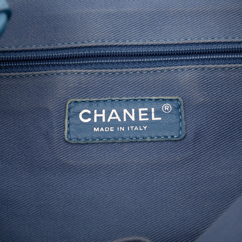 Perforated Calfskin Up In The Air North South Tote - Image 5