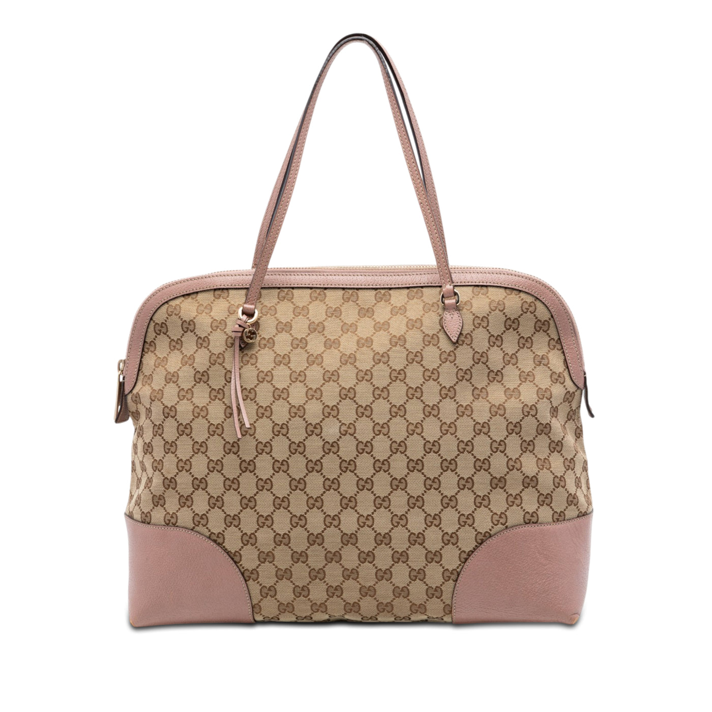 Large GG Canvas Bree Dome Tote - Image 1