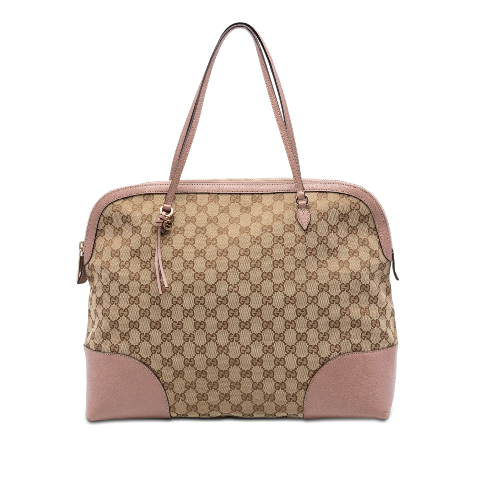 Large GG Canvas Bree Dome Tote - Image 1