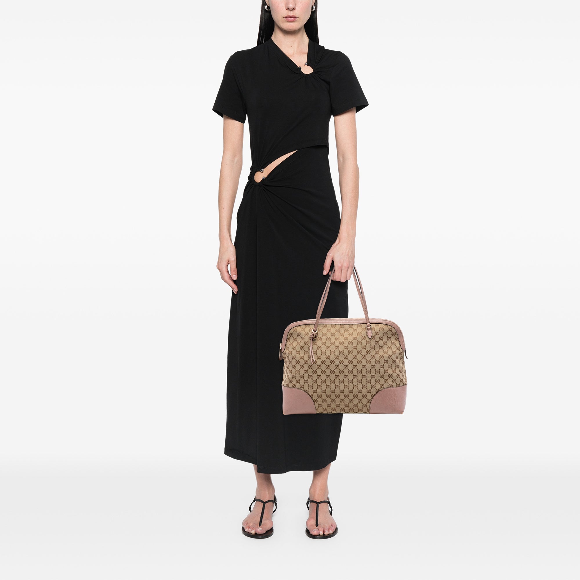 Large GG Canvas Bree Dome Tote - Image 7