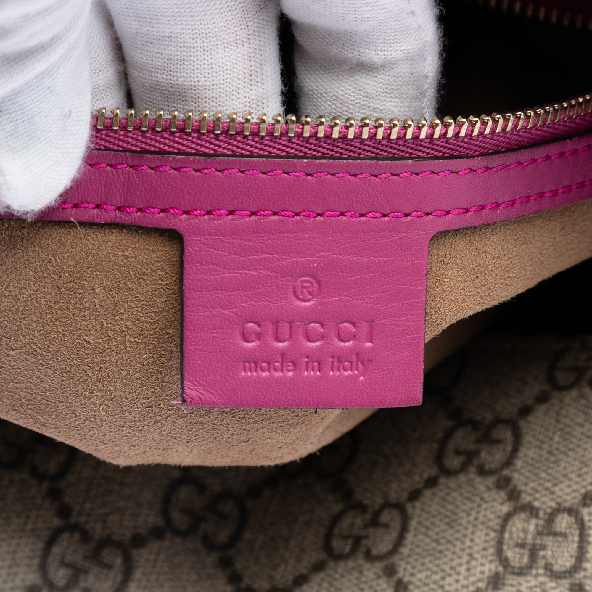 GG Supreme Linea A Foldover Tote - Image 5