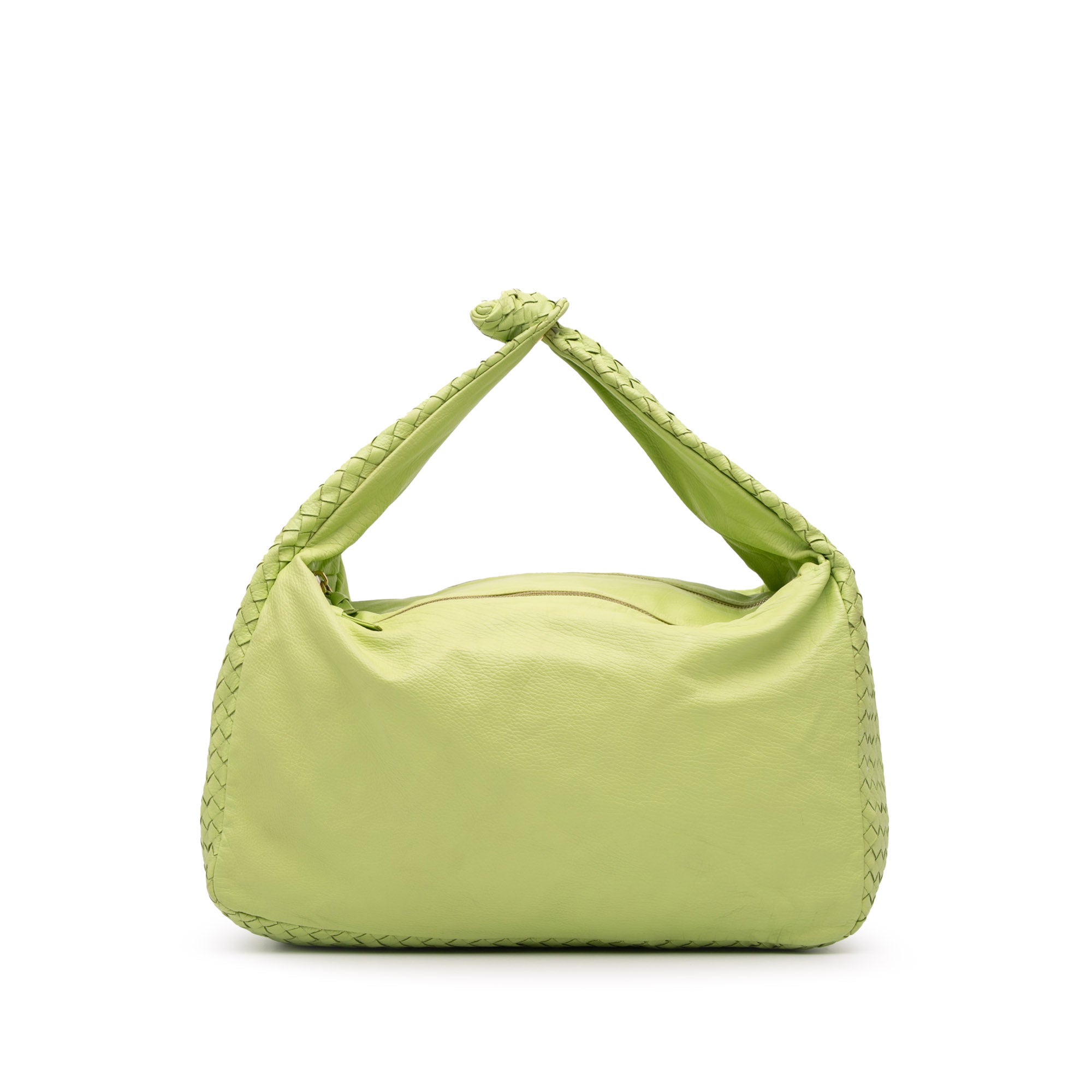 Nappa Intrecciato Knot Hobo - Image 1