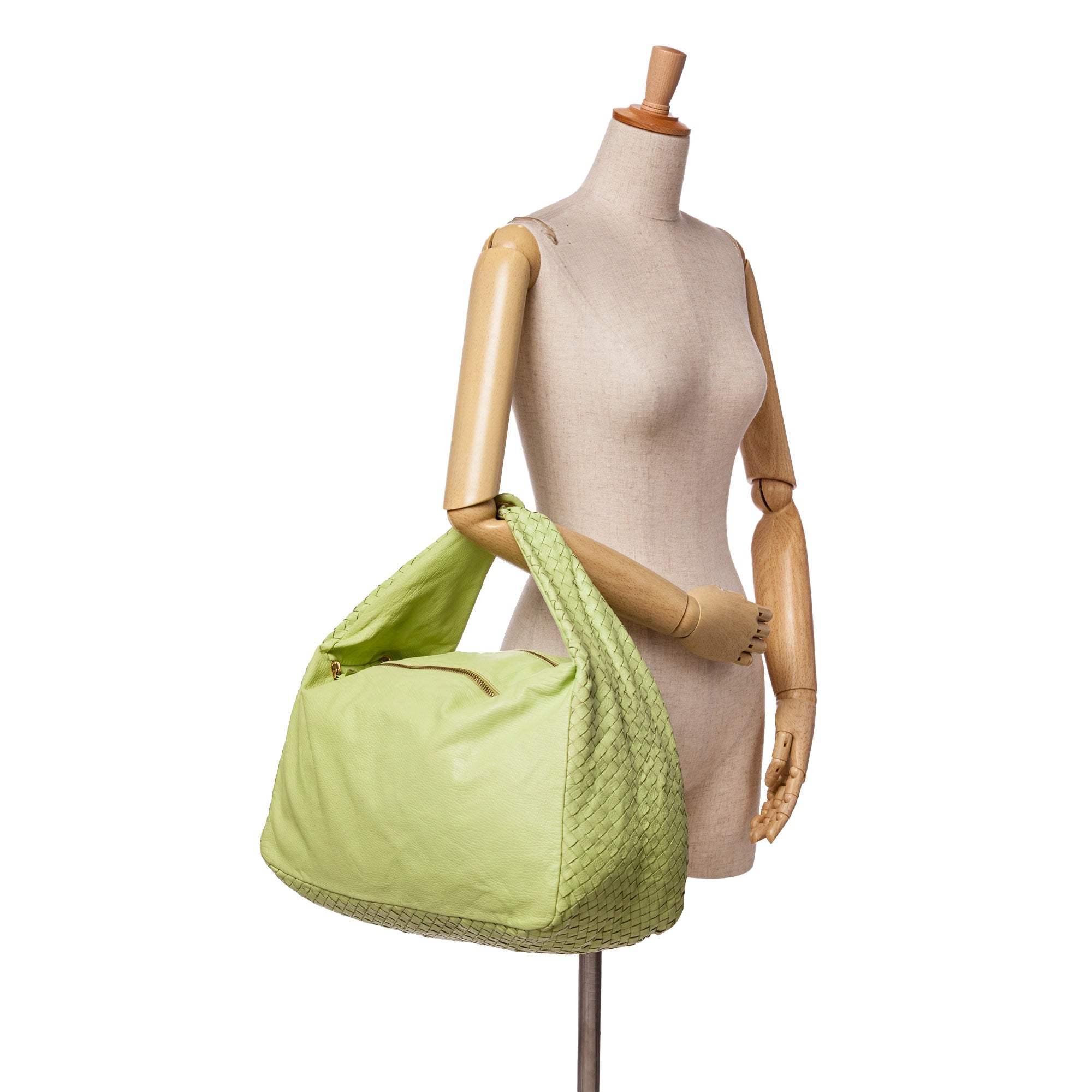 Nappa Intrecciato Knot Hobo - Image 13