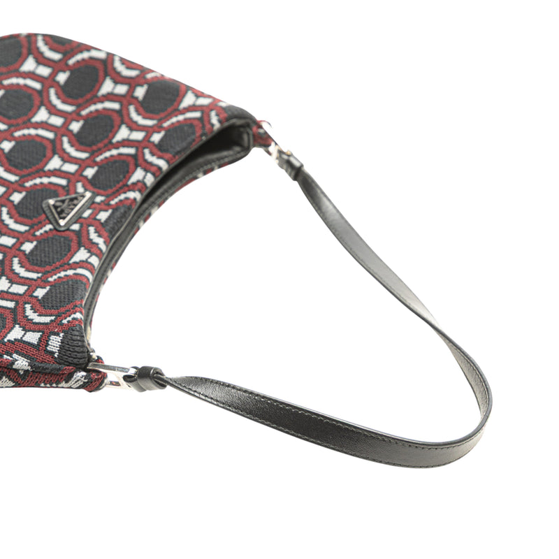 Jacquard Knit Cleo Shoulder Bag - Image 10