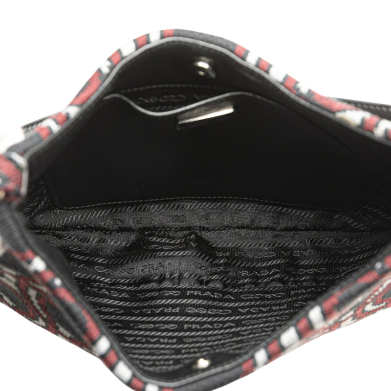 Jacquard Knit Cleo Shoulder Bag - Image 4