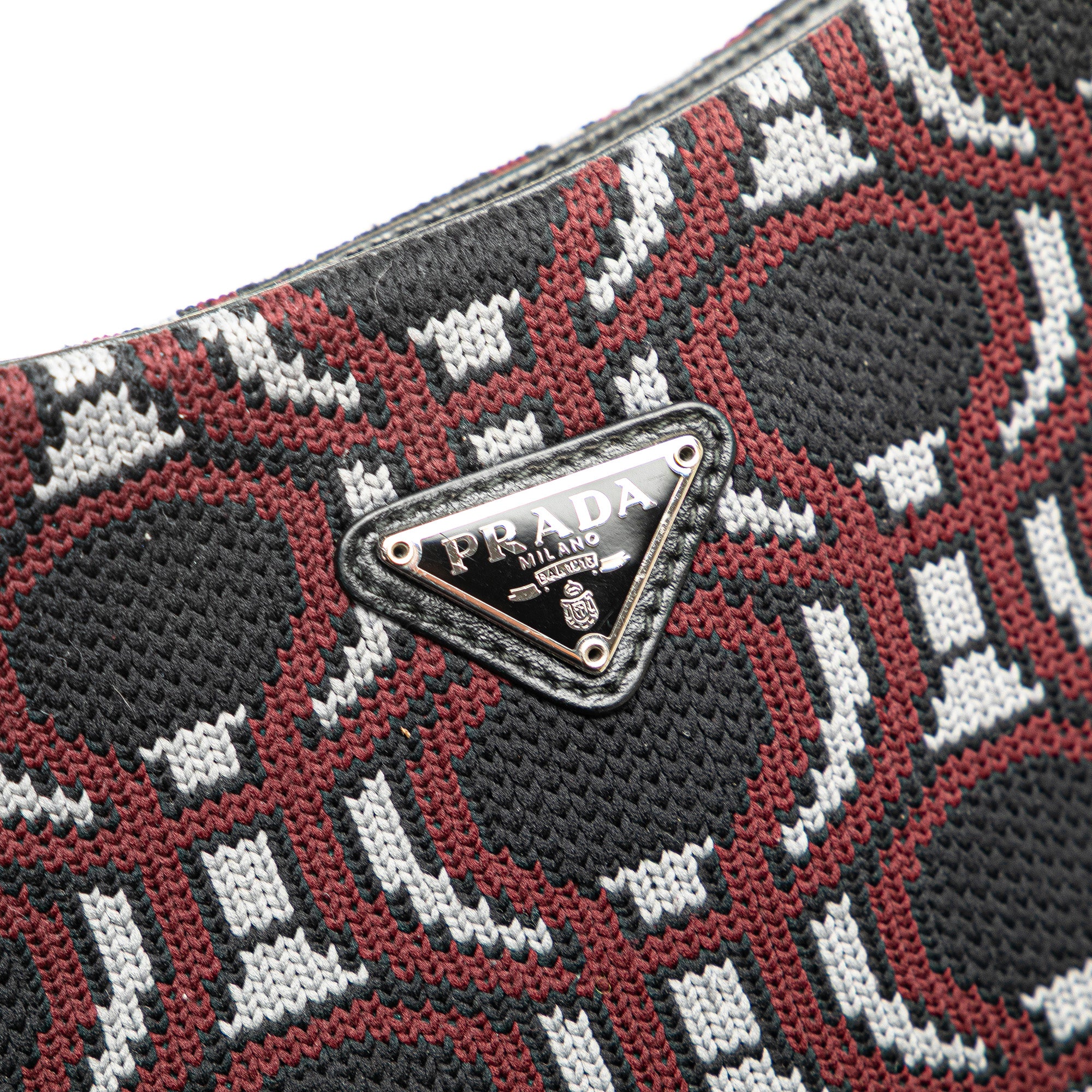 Jacquard Knit Cleo Shoulder Bag - Image 7