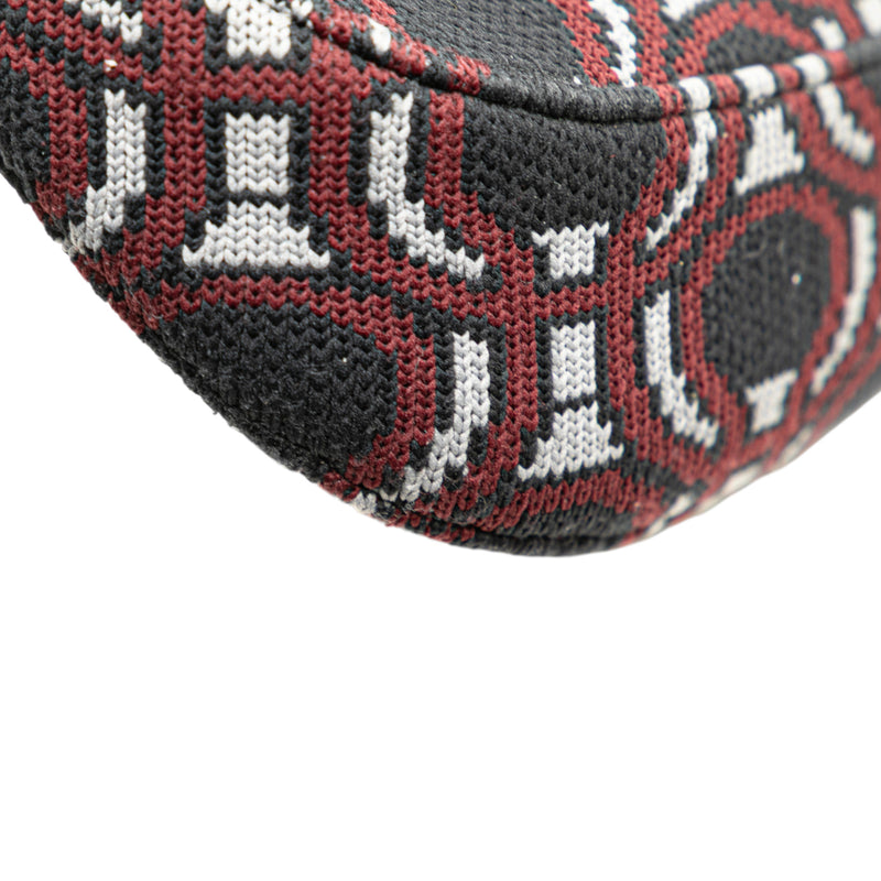 Jacquard Knit Cleo Shoulder Bag - Image 8
