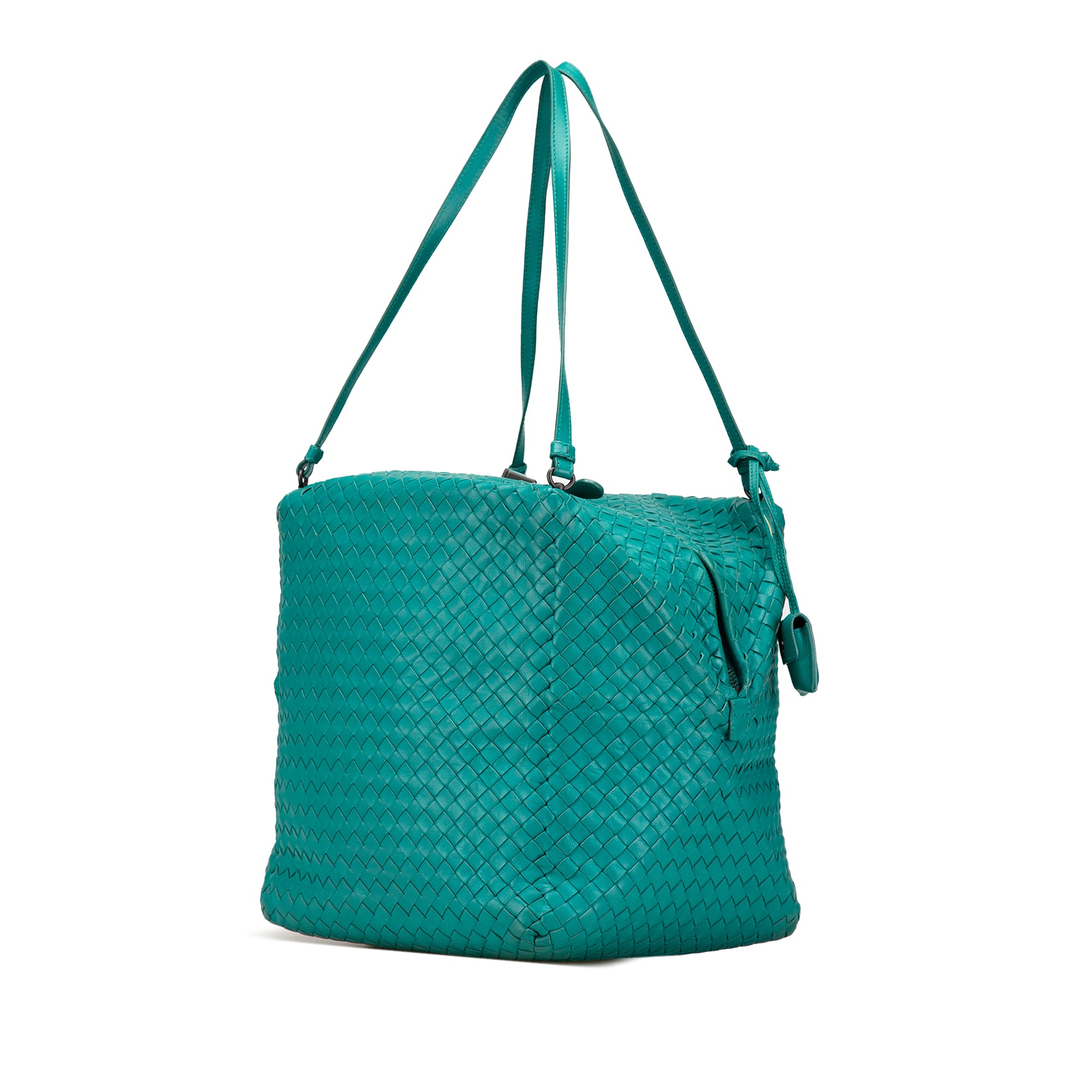 Nappa Intrecciato Cube Shoulder Bag - Image 2