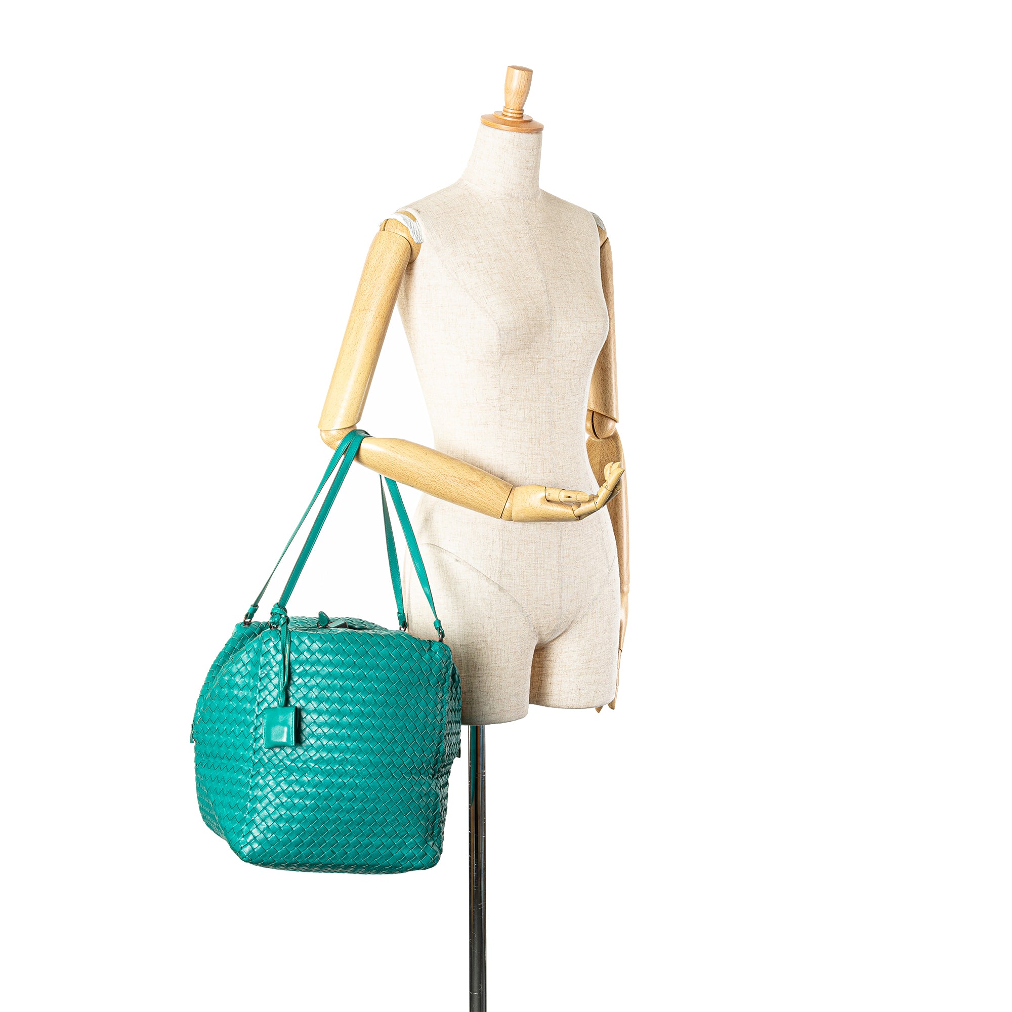 Nappa Intrecciato Cube Shoulder Bag - Image 8