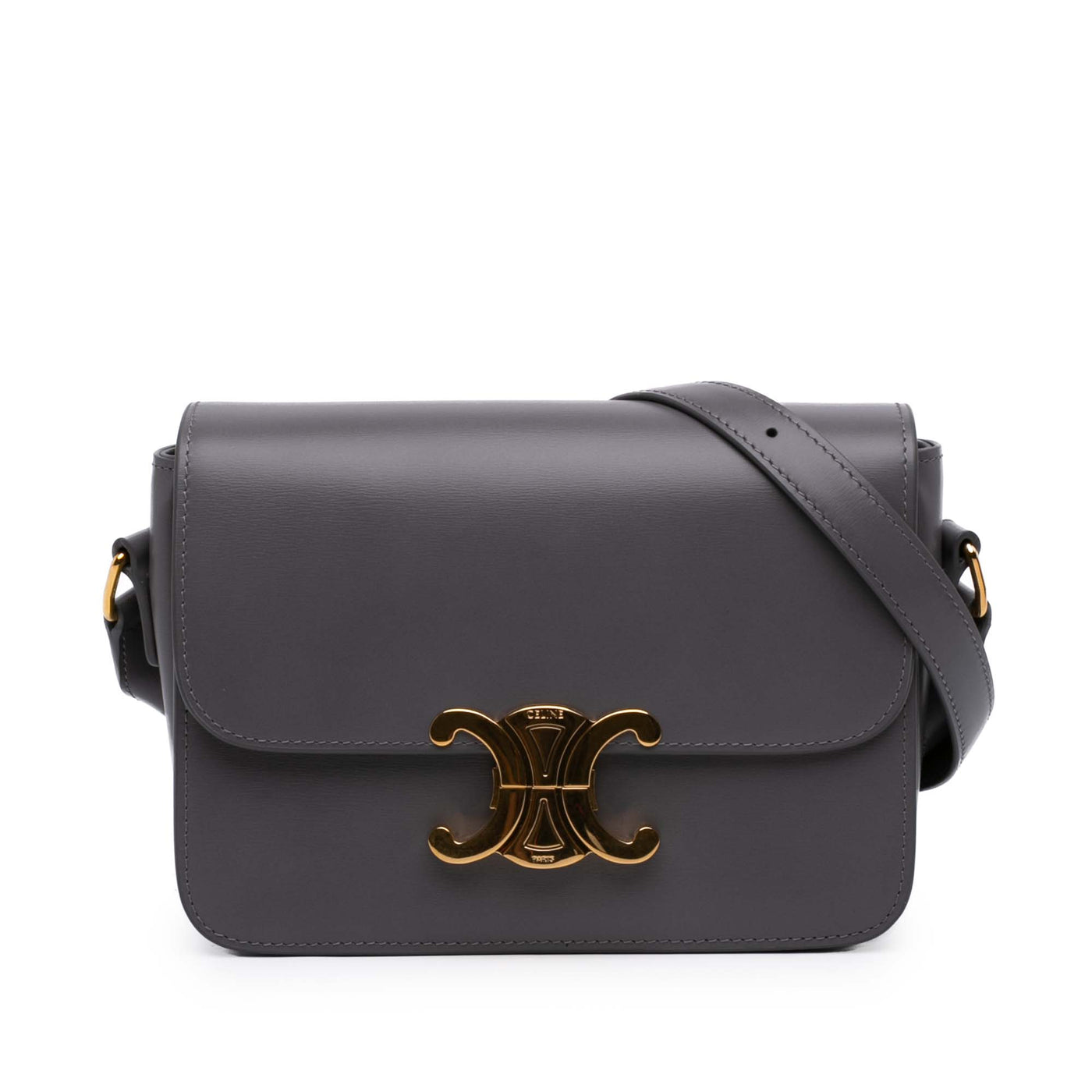 Teen Shiny Calfskin Triomphe Crossbody - Image 1