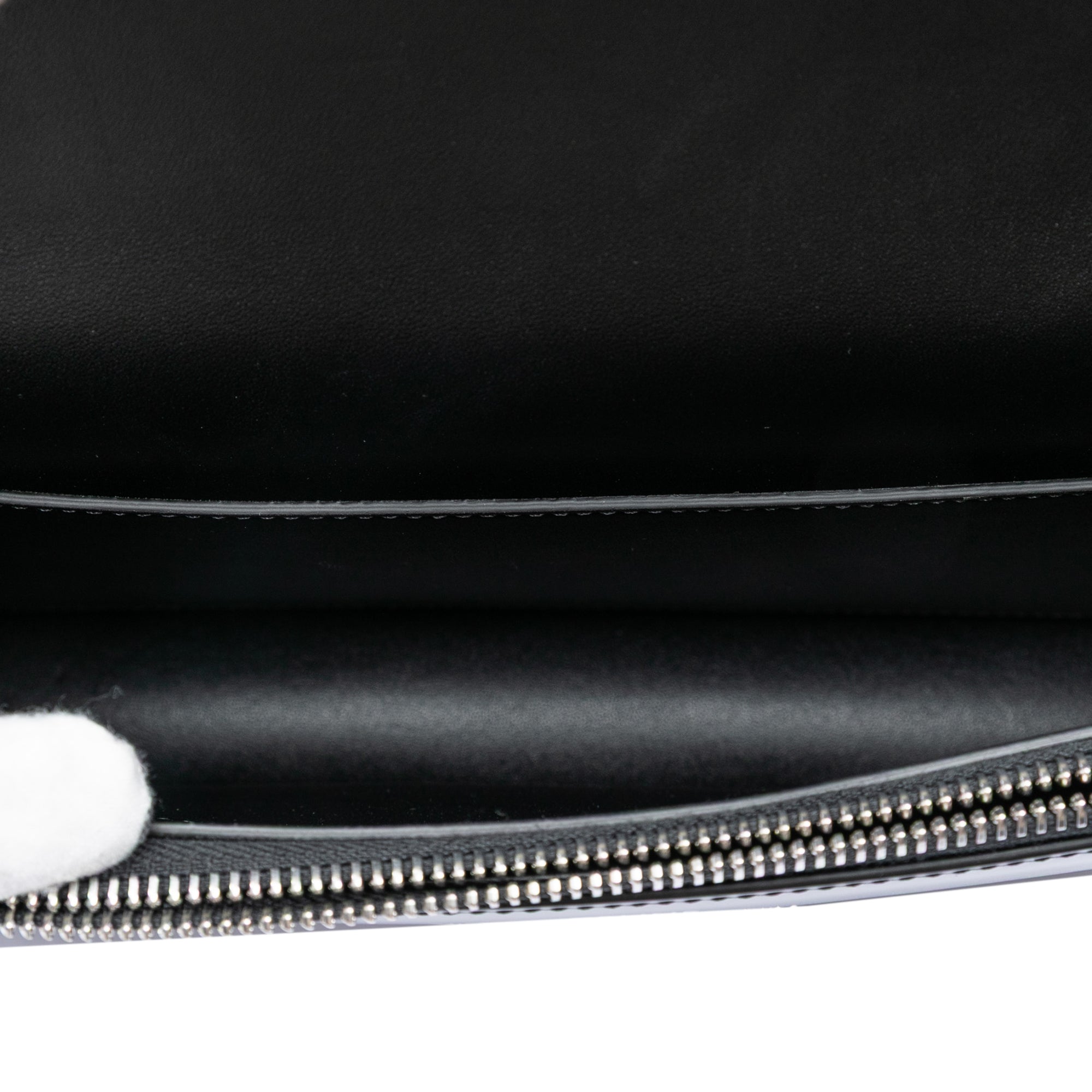 Small Shiny Calfskin Triomphe Cartable Satchel - Image 4