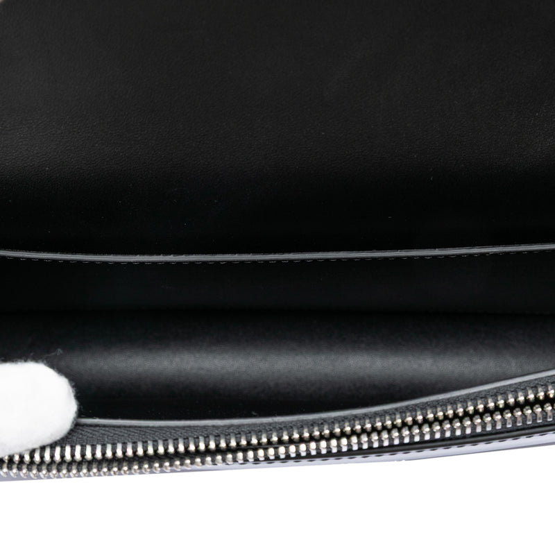 Small Shiny Calfskin Triomphe Cartable Satchel - Image 4