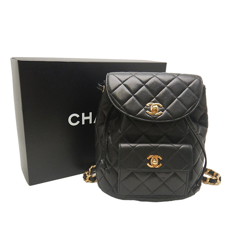Medium Quilted Lambskin Duma Backpack - Image 22