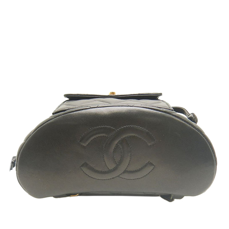 Medium Quilted Lambskin Duma Backpack - Image 3