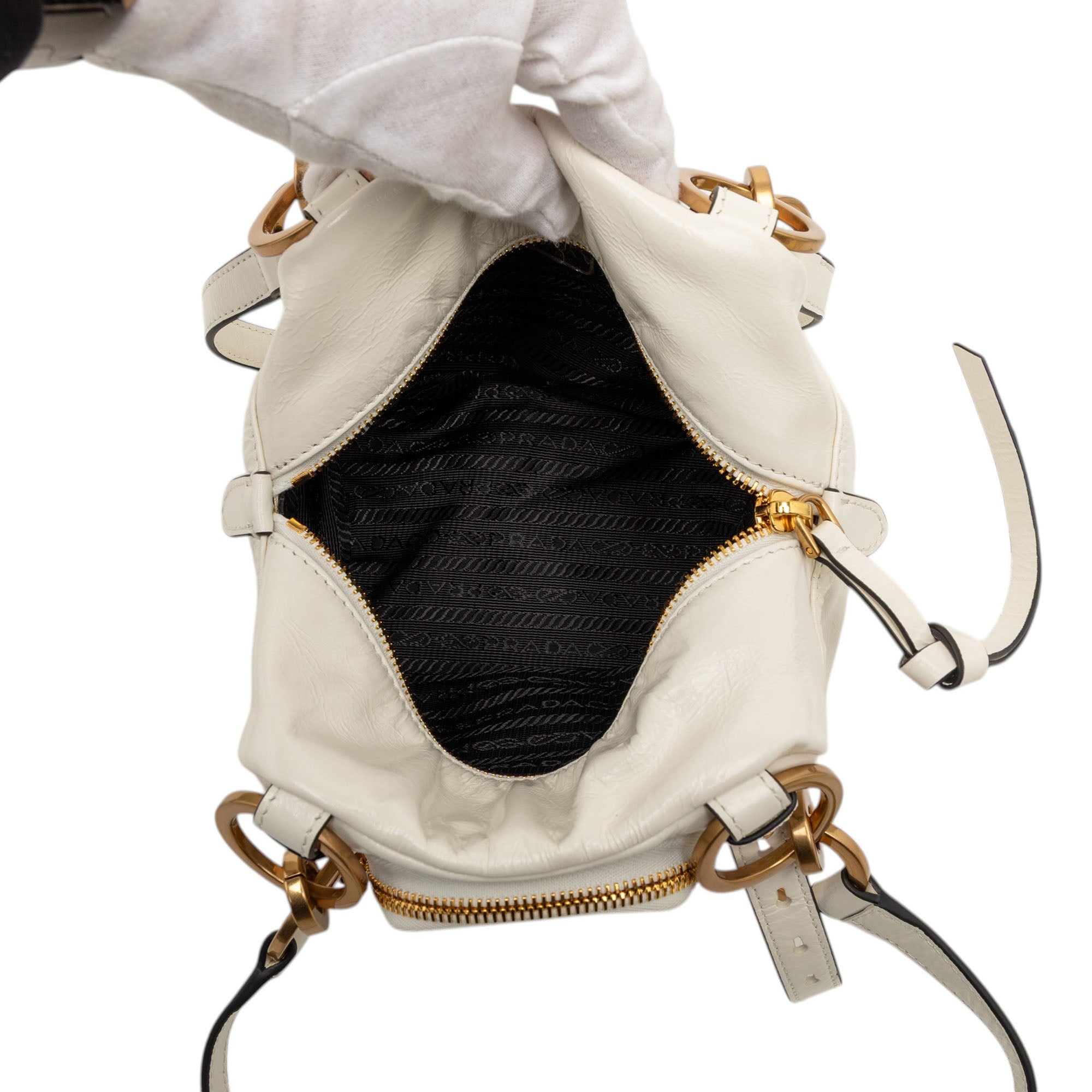 Mini Soft Calfskin Dangle Top Handle Bag - Image 4