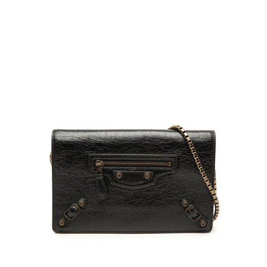 Lambskin Motocross Giant 12 Wallet on Chain - Image 1