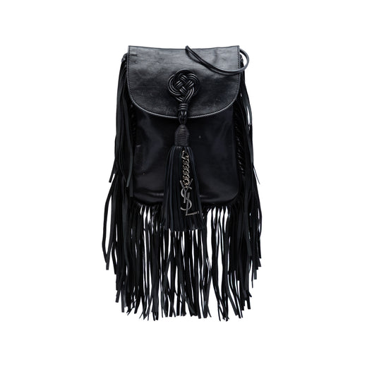 Leather Anita Fringed Crossbody - Image 1