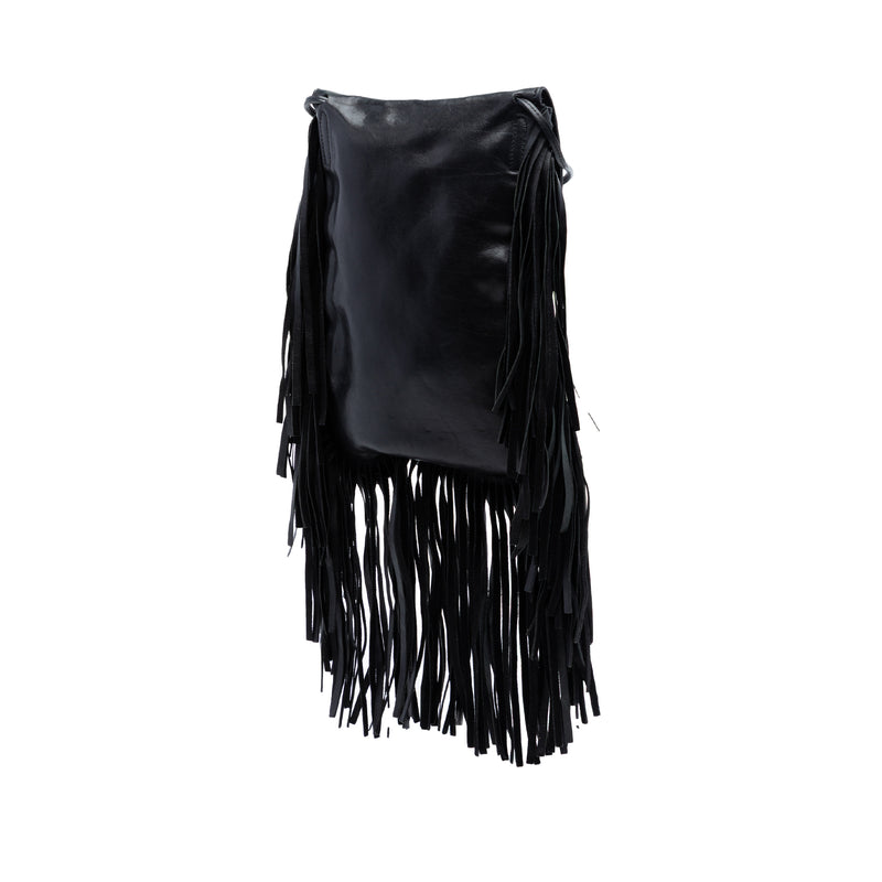 Leather Anita Fringed Crossbody - Image 2