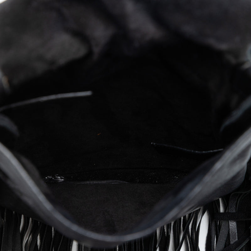 Leather Anita Fringed Crossbody - Image 4