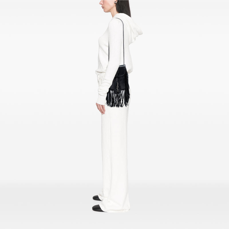 Leather Anita Fringed Crossbody - Image 7
