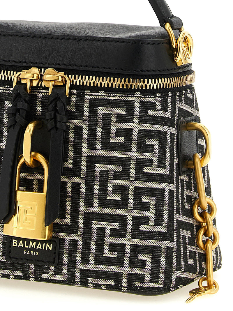 Balmain Pulse Top Handle Bag — Black