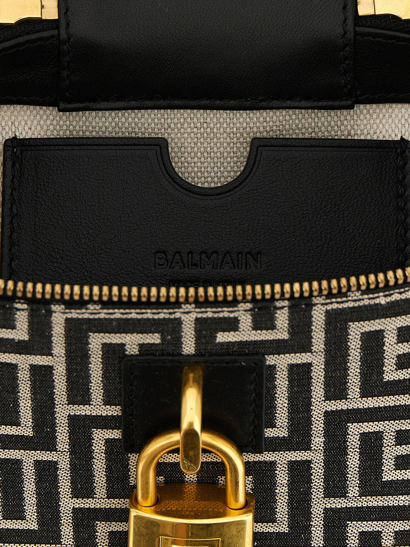 Balmain Pulse Top Handle Bag — Black