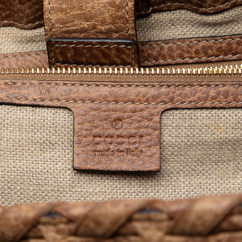 Medium Guccissima Bamboo Tassel Tote - Image 5