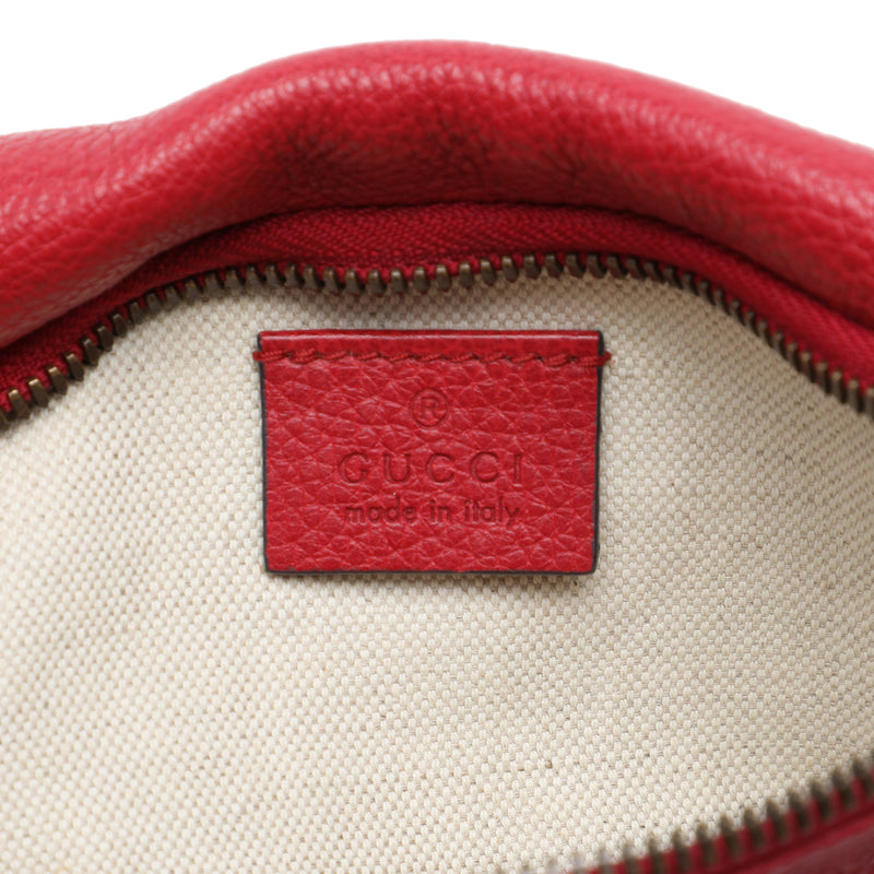 Small Grained Calfskin Web Logo Belt Bag - Image 5
