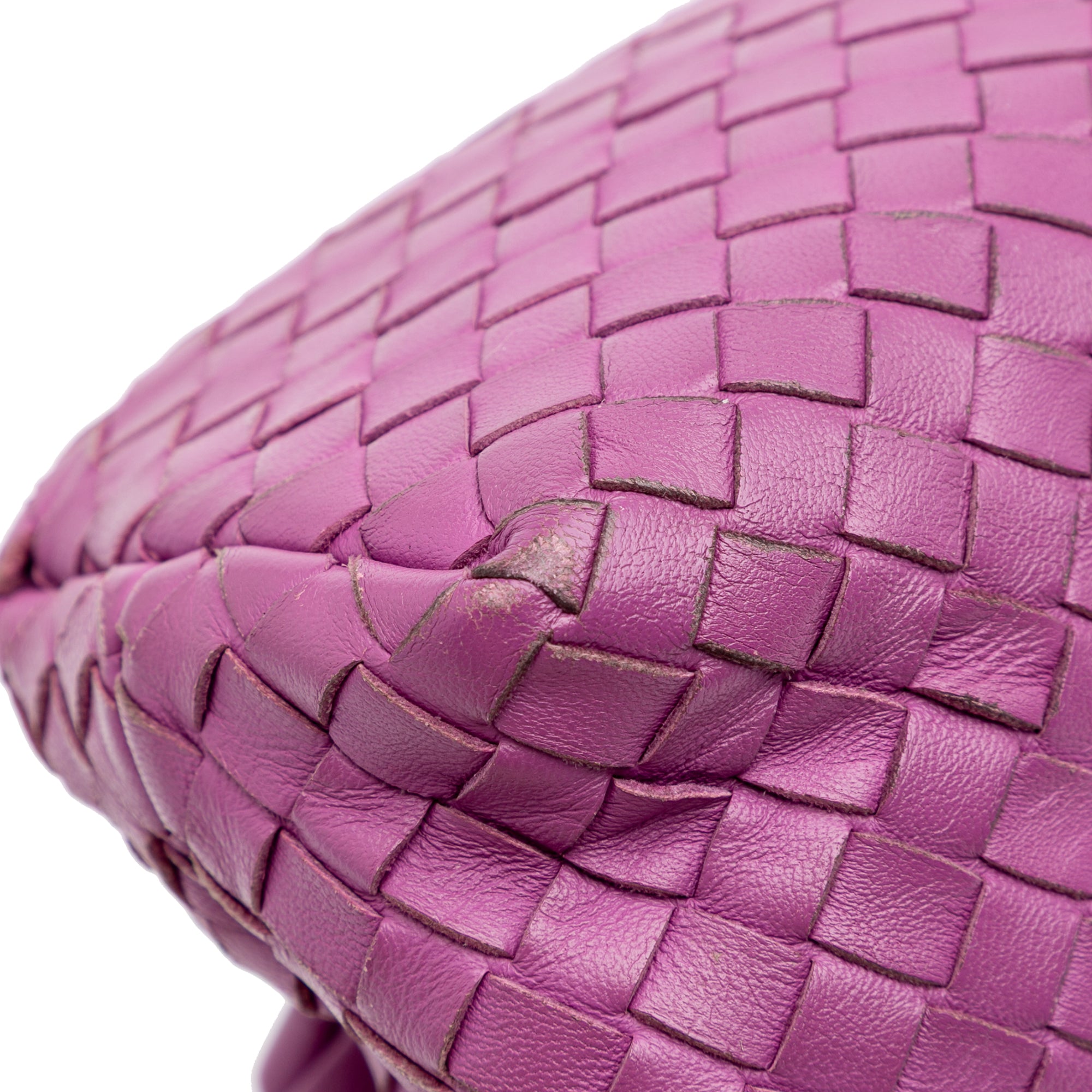 Small Nappa Intrecciato Olympia Shoulder Bag - Image 10