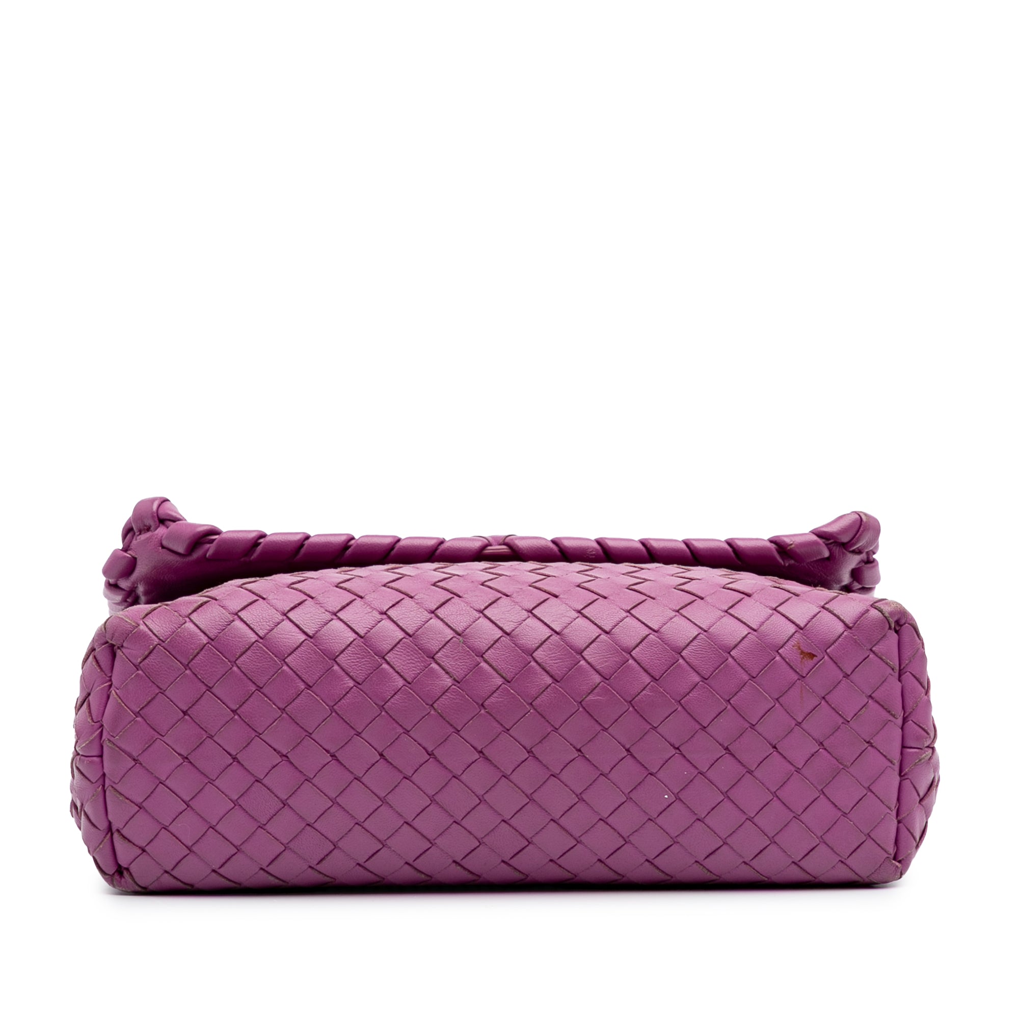 Small Nappa Intrecciato Olympia Shoulder Bag - Image 3