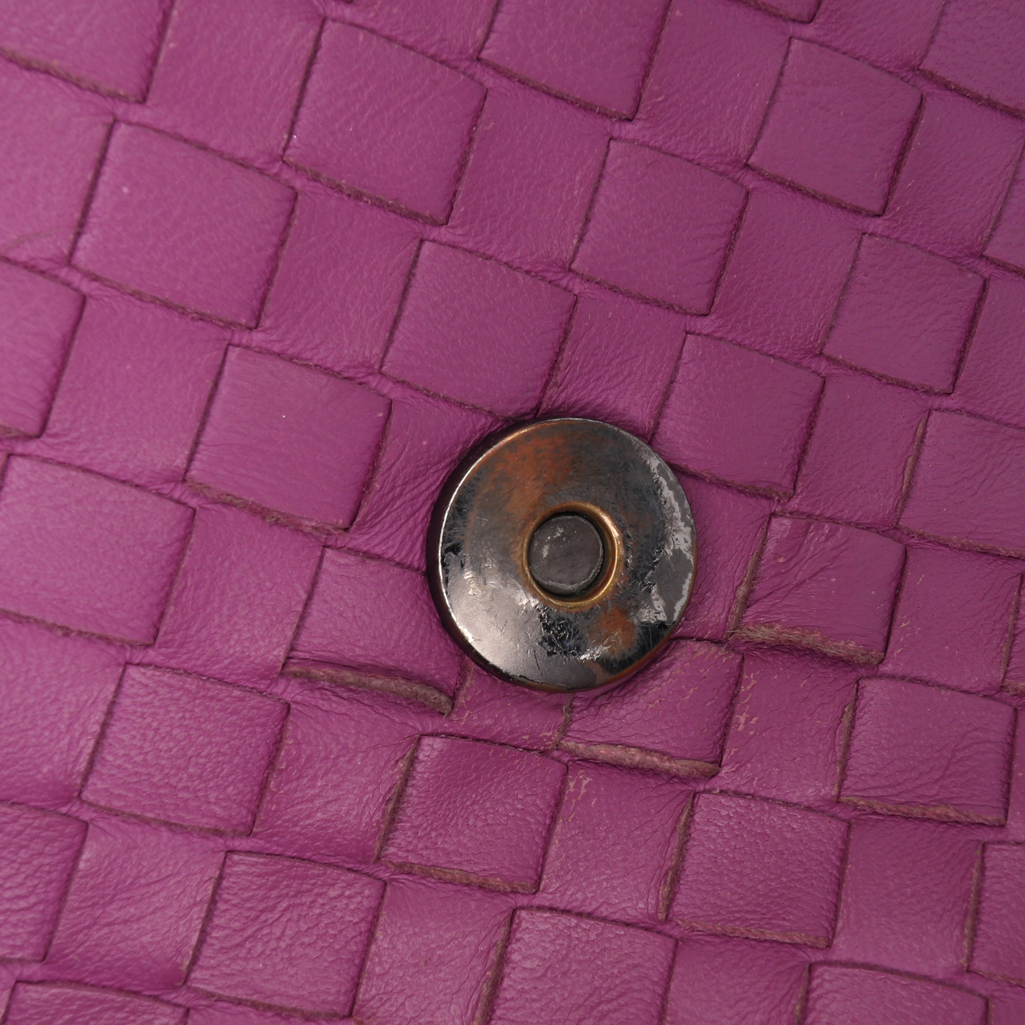 Small Nappa Intrecciato Olympia Shoulder Bag - Image 8
