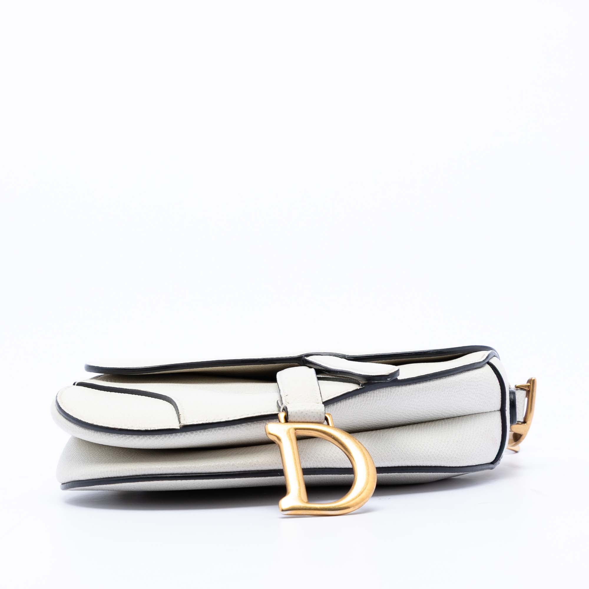 Mini Grained Calfskin Saddle Bag - Image 3