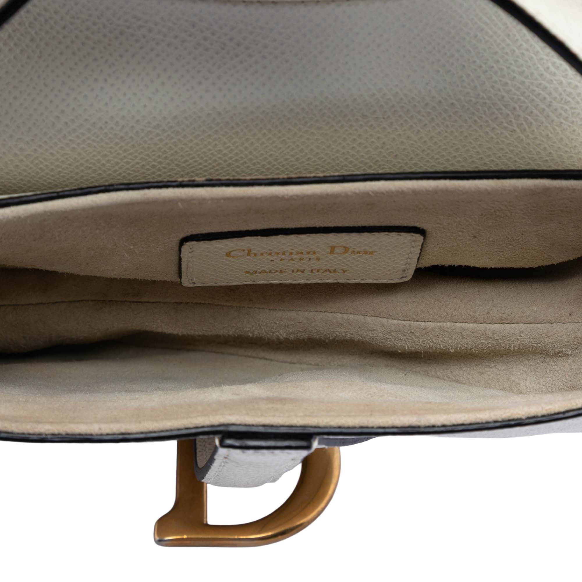 Mini Grained Calfskin Saddle Bag - Image 4