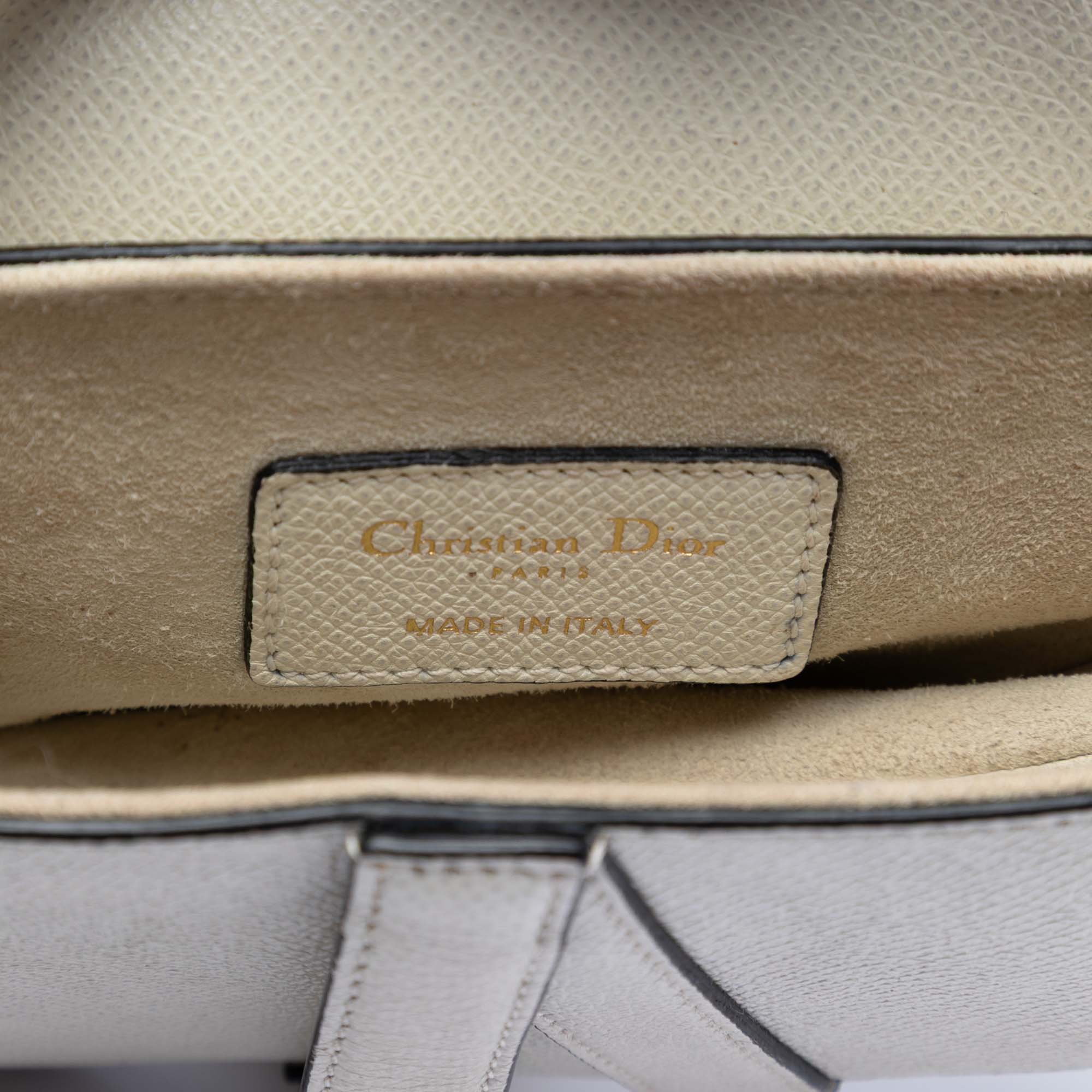 Mini Grained Calfskin Saddle Bag - Image 5