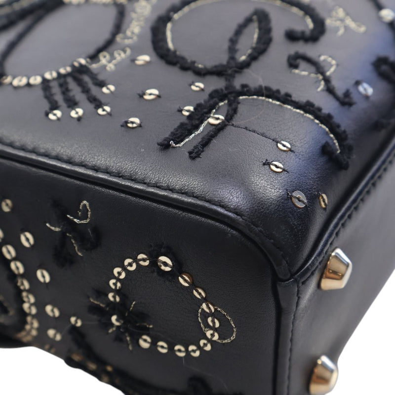 Mini Lambskin Embroidered Sequin Astrology Lady Dior - Image 11