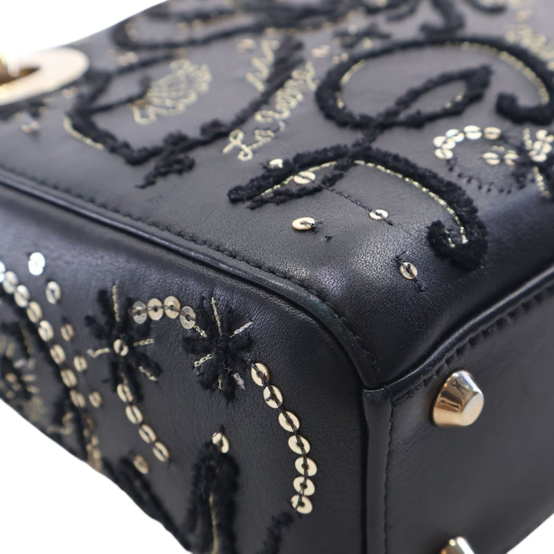 Mini Lambskin Embroidered Sequin Astrology Lady Dior - Image 9
