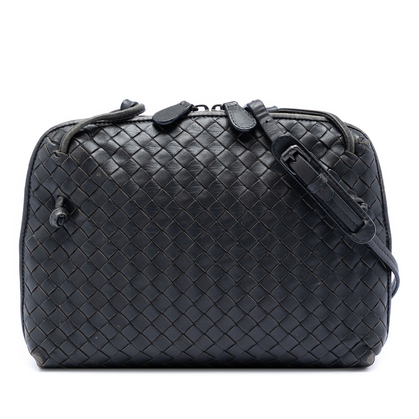 Nappa Intrecciato Nodini Crossbody - Image 1